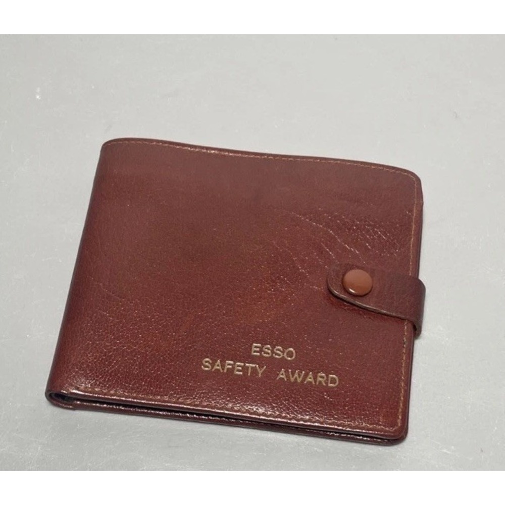 Vintage Men's Artex Australia Leather Bifold Wallet